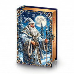 Книга малая Дед Мороз при луне